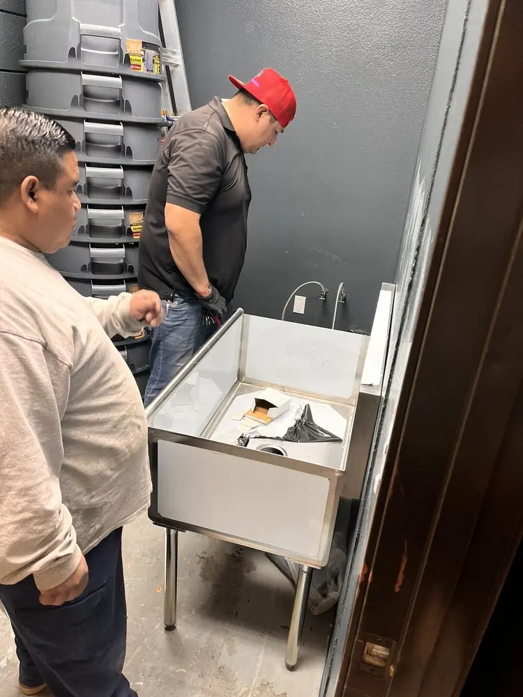 Commercial plumbing and sink installation in Wilson Point